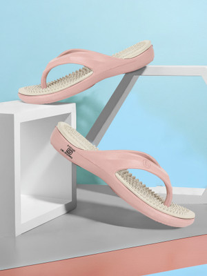 Aqualite Women Slippers(Pink , 4)