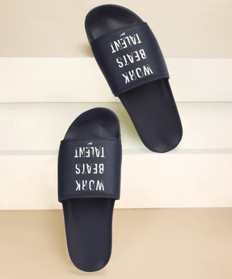 REEBOK Men Slides(Navy , 10)