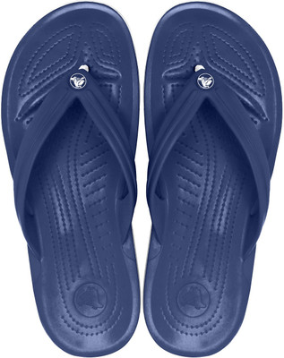 CROCS Men Crocband Unisex Slippers(Blue , 8)