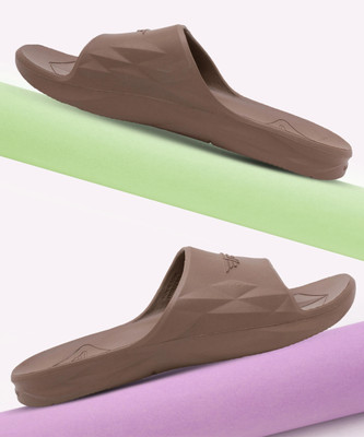 RED TAPE Men Slides(Brown , 8)