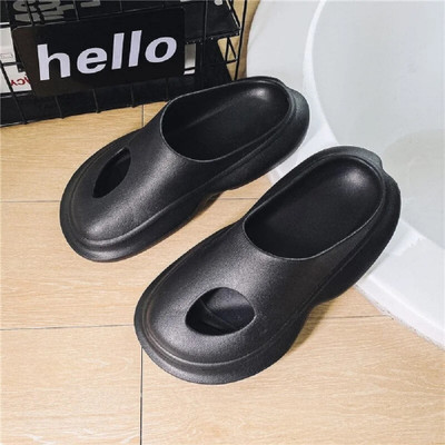 Shozie Boys Slip On Slipper Flip Flop(Black ,)