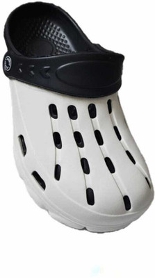 Sleek Trends Men Slides(White , 9)