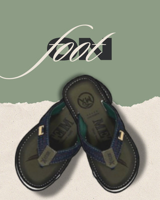 metaflex Men Flip Flops(Green , 6)