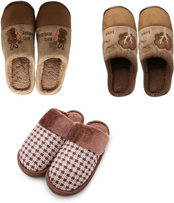 Mahi Enterprises Men Flip Flops(Brown, Brown, Brown , 9)