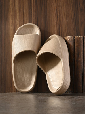 Roadster Men Slides(Beige , 7)