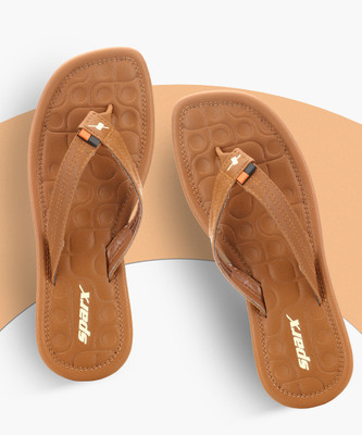 Sparx Men Flip Flops(Tan, Tan , 8)