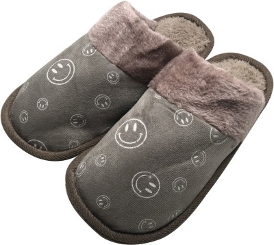 JodaGhar Women Slides(Brown , 10)