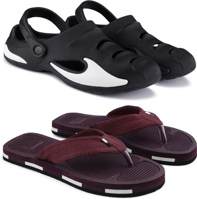 EVOK Men Slippers(Multicolor , 6)