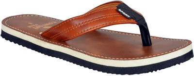 Comfort Pair Men Flip Flops(Tan , 10)