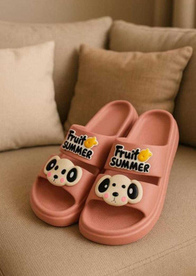 Shivaru trader Women Slippers(Pink , 8)