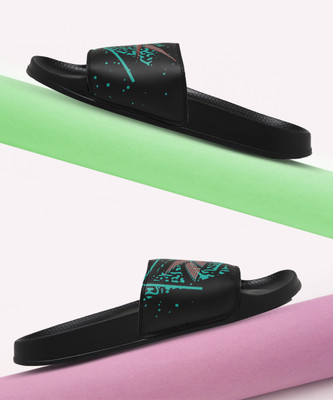 REEBOK CLASSICS Men SLIDE Slides(Black , 7)