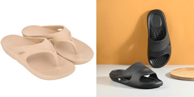 ventus Men Slides(Beige , 6)