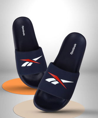 REEBOK Men Slides(Navy , 10)