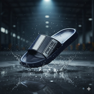 SFR FOOTWEAR Men Slides(Blue , 9)
