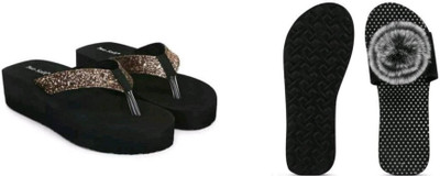 BOOMBEAUTY Women Slides(Multicolor , 4)