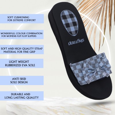 Skytrap Women Slides(Grey , 5)