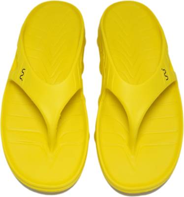 Doubleu Men Riva Thong Dailily Yellow Flip Flops Price History