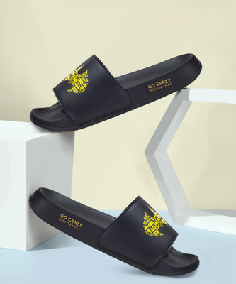 CAMPUS Men Slides(Black , 10)