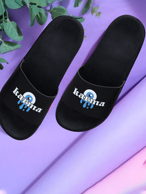 Cloker Men Flip Flops(Blue , 8)