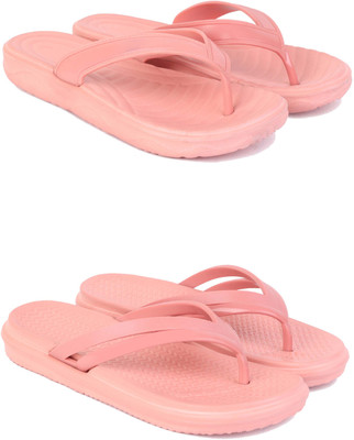 ABN Women Slippers(Pink , 7)