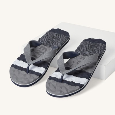 Ajile By Pantaloons Men Flip Flops(Grey , 8)