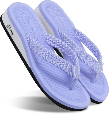 Dashny Women EXTRA SOFT HEEL Ortho Care Orthopaedic Comfort Slippers For Women & Girls Flip Flops(Purple 4)