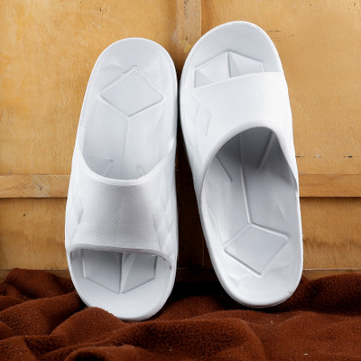 CARRITO Men EVA Stylish & Comfortable for Men/Boys Waterproof Flat Slides/Slippers Slides(Grey , 10)