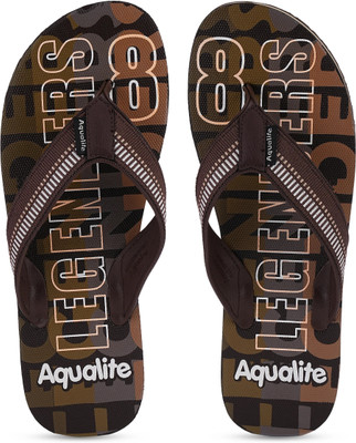 Aqualite Men Slippers(Brown , 8)