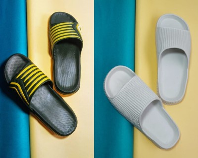 Elitekick Men Slides(Off White , 10)