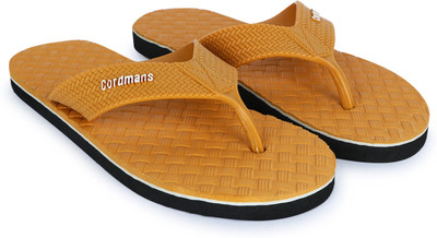 Cordmans Men Slippers(Tan , 9)