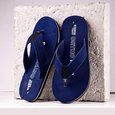 Kixrun Men Slippers(Blue , 9)