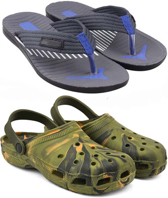 SHOEFLY Men Slippers(Multicolor , 6)