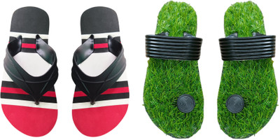 skyflip Men Slides(Multicolor , 10)