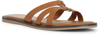 Bata Women Slippers(Tan , 4)