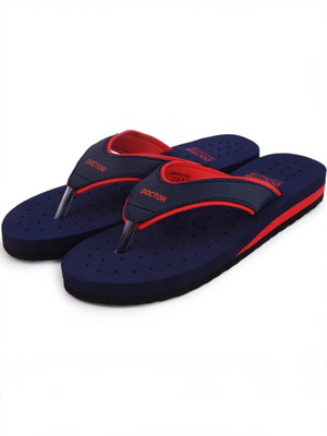 DOCTOR ORTHO PLUS COMFY Women Extra Soft Orthopedic Diabetic Light Weight Slippers(Blue, Red , 6)