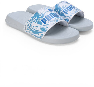 PUMA Women Popcat 20 Apexa Wns Slides(Grey , 7)