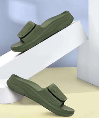 Neemans Men Slides(Olive , 11)