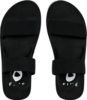 Five Men Slides(Black , 9)