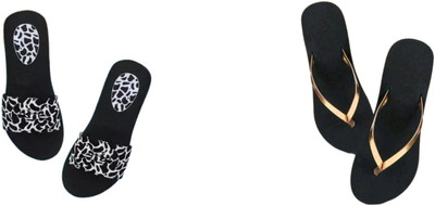 BOOMBEAUTY Women Slides(Multicolor , 5)