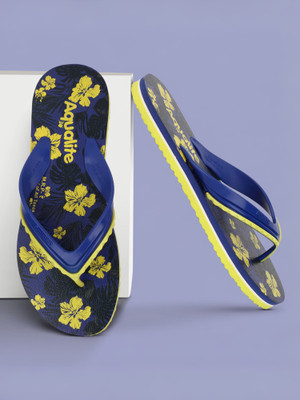 Aqualite Women Slippers(Blue , 4)