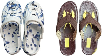 BLIBBERS Men Slippers(Multicolor , 6)