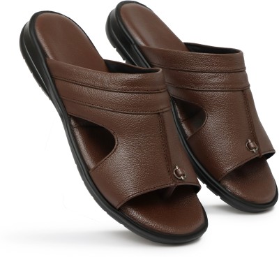 ZIRSQ Men Slippers(Brown , 7)