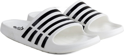 Adda Men Slides(White, Black , 10)