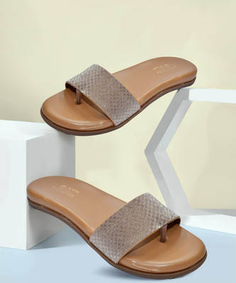 R N COLLECTION Women Slides(Multicolor , 8)
