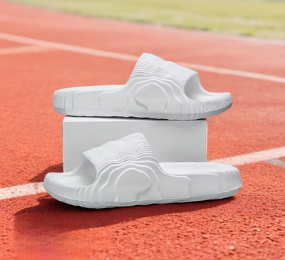 ERANC Men Slippers(Grey , 8)