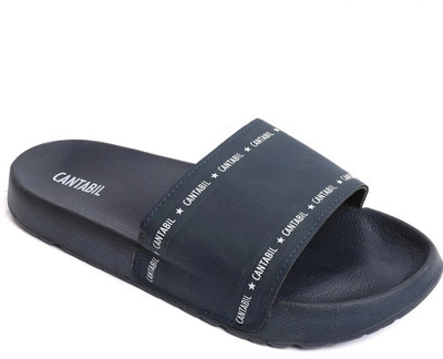 CANTABIL Men Mens Slipper Slides(Navy , 6)