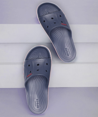 CROCS Men Slides(Blue , 6)