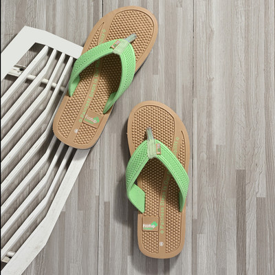 Footup Women NewlyLaunch|Premium|Orthopaedic|Diabetic|Accupressure|Classic|Comfort|Ultrasoft Flip Flops(Beige , 7)