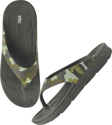 HRX by Hrithik Roshan Men Flip Flops(Olive , 10)