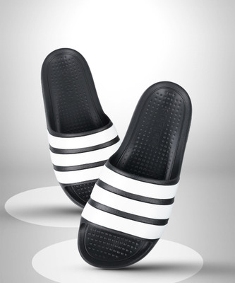 ADIDAS Men Slides(Black , 10)